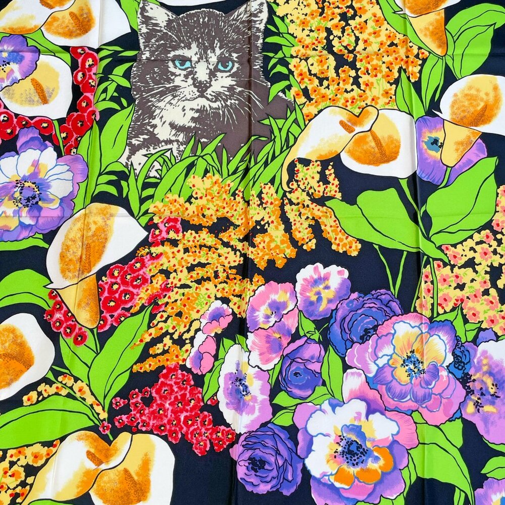 Vintage Christian Dior Silk Scarf - Picture 2 of 15